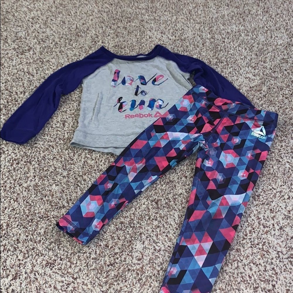 Reebok Girls Outfit Size 4